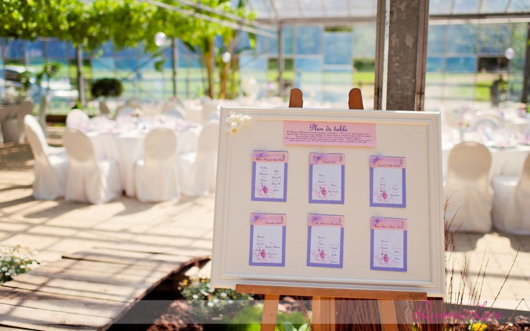 Mariage au Domaine de Béronsart - Décoration de la salle - Quenalove, 2013